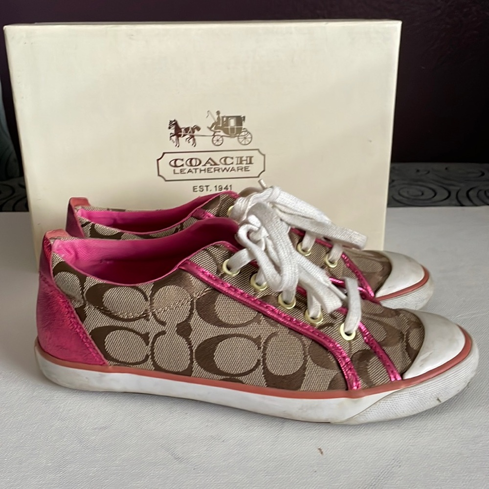 Coach sneakers size 7